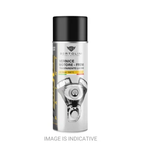 VERNICE ALTA TEMPERATURA TRASPARENTE LUCIDA SPRAY MOTORE MOTO AUTO PINZE FRENO - Foto 1 di 3