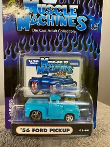 Funline Muscle Cars 1:64 escala '56 Ford Pickup en blíster sellado de fábrica 2000 - Imagen 1 de 12