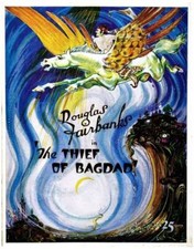 The Thief Of Bagdad Poster Poster Art 1924 Old Movie Photo