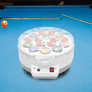 NEW Automatic Pool Balls Cleaner/Snooker Cleaner 16 Balls Billiard Ball Polisher - Picture 1 of 17