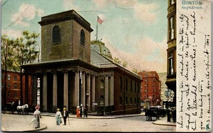 Boston MA. Capilla del Rey 1906 UDB Postal Vintage UU1 - Imagen 1 de 2