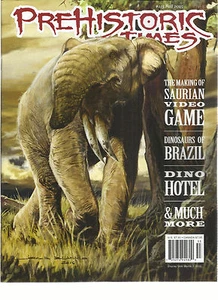 PREHISTORIC TIMES MAGAZINE  FALL, 2015 # 115  ( THE MAKING OF SAURIAN VIDEO GAME - Picture 1 of 1