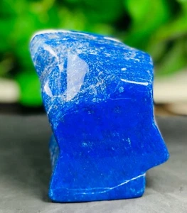 LAPISLAZULI HANDPOLIERT KRISTALL MINERAL EXEMPLAR 520 GRAMM AUS AFGHANISTAN - Bild 1 von 5