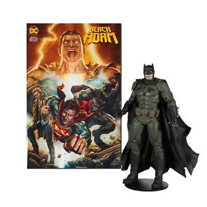 McFarlane Toys - DC Direct 7IN Figure with Comic - Black ADAM WV1 - Batman