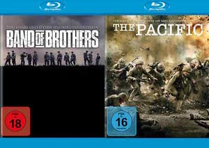Band of Brothers + The Pacific - Die komplette Serien im Set # 12-BLU-RAY-NEU - Bild 1 von 3