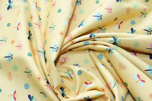 Baumwollstoff 3,60€/m² Batist Dragon fly SC36 - Bild 1 von 2
