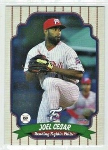 2021 Reading Fightin Phils (Double A-Philadelphia Phillies) Joel Cesar