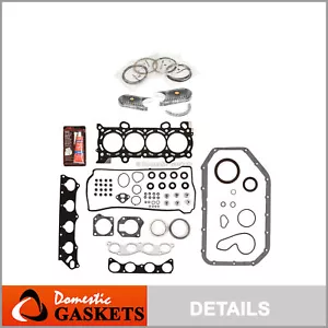 Engine Re-Ring Kit Fit 06-07 Honda 2.4L DOHC - Picture 1 of 12
