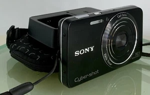 Sony Cybershot DSC-W630 16.1MP 5x Zoom DIGITAL CAMERA+BAG+CHARGER+TESTED-369 - Picture 1 of 8