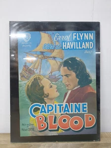 Captain Blood 1935 Movie Poster Framed | Errol Flynn & Olivia de Havilland - Picture 1 of 6