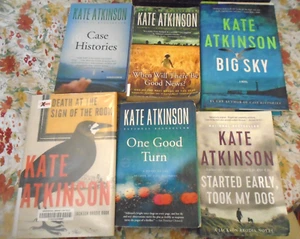 Lot of 6 Jackson Brodie Books by Kate Atkinson - Picture 1 of 1