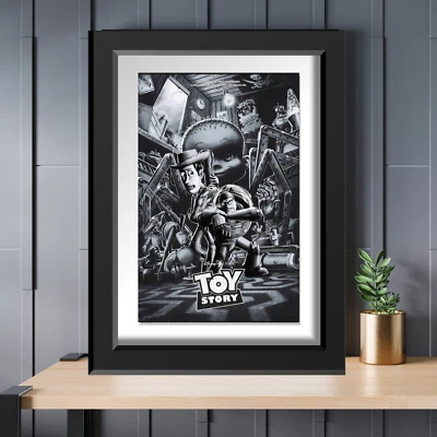 Disney Toy Story Woody & Buzz Lightyear Poster Print 13x19 Matte Art - Image 1 of 4