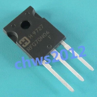 5PCS NEW RFG70N06 MOSFET N-CH 60V 70A TO-247 70N06 - Image 1 of 2