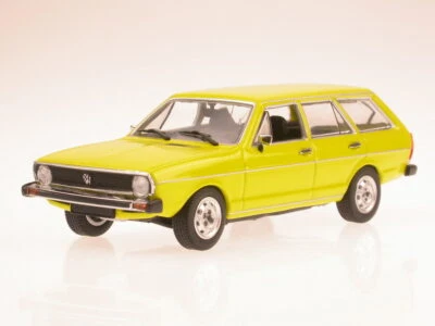 VW Passat B1 Variant giallo modellino Minichamps 1/43 - Immagine 1 di 4