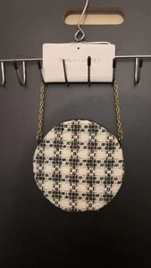 Kleine Tahari Umhängetasche Tweed Handtasche - Bild 1 von 6