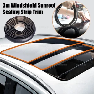 3m Car Windshield Seal Rubber Sunroof Window Glass Molding Strip Accessories - Picture 1 of 17