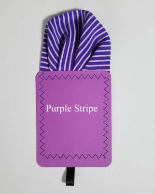 NUEVO - Inserto cuadrado de bolsillo 100 % seda para hombre - Diseño de abanico estampado Foto 1 de 4