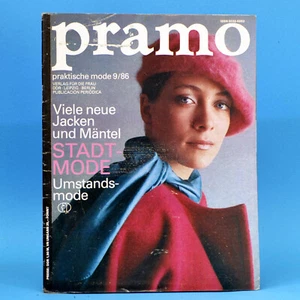 DDR Pramo 9 1986 Praktische Mode Schnittmuster Jacken Mäntel Umstandsmode R - Bild 1 von 1