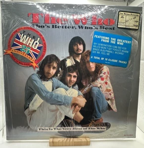 THE WHO - WHO'S BETTER WHO'S BEST - MCA 8031 - M SHRINK HYPE 2x VINYL LP 12" - Imagen 1 de 6