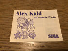 ALEX KIDD IN MIRACLE WORLD - Master System - Manuel