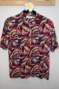 Women's Golf Shirt Kaneohe Klipper Golf Course Hawaii Multi-Colored Medium - Picture 1 of 7