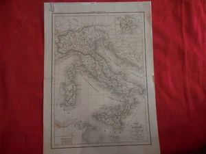 CARTE - Italie ancienne.  - Picture 1 of 2