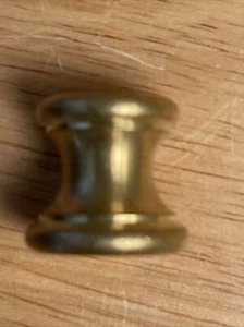 UNFINISHED Solid Brass 3/4” Tall X 1/8 IPS Threaded  Turned Necks - Picture 1 of 8