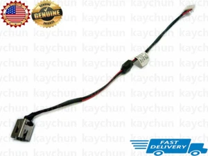 DC IN power jack cable for Toshiba Satellite A665-S6067 A665-S6070 charging port - Imagen 1 de 3