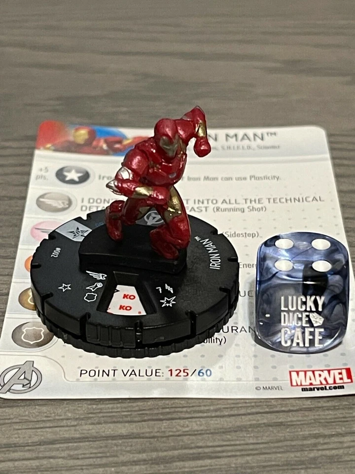 Marvel Heroclix Capitán América Guerra Civil 002 Iron Man Foto 1 de 1