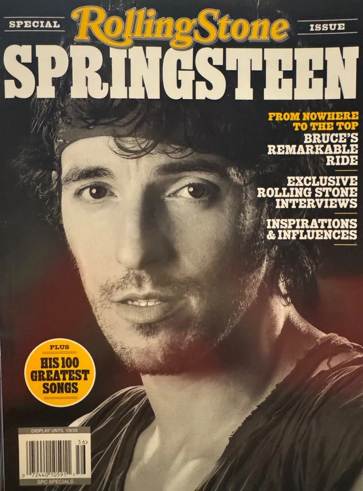 BRUCE SPRINGSTEEN - ROLLING STONE MAGAZINE - SPECIAL ISSUE EDITION - 2025 - Image 1 of 1