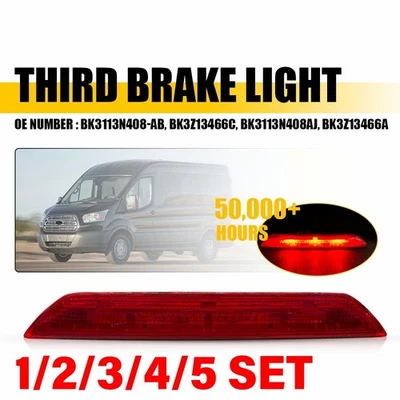 Tercera luz de freno LED central trasera para Ford Transit 150 250 350 15-20 1-5SET Foto 1 de 4