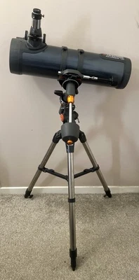 Celestron AstroMaster 130EQ 31045 Newtonian Reflector Telescope W/ Steel Tripod - Image 1 of 4