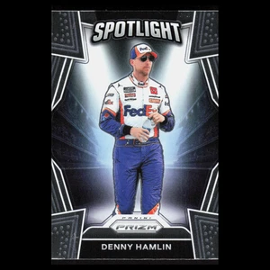 Denny Hamlin #S4 2021 Panini Prizm Spotlight Joe Gibbs Racing Card - Foto 1 di 3