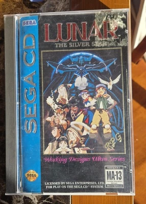 Lunar: The Silver Star Sega CD - Complete CIB SUPER CLEAN! - Image 1 of 4