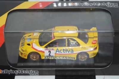 Ixo Subaru Code 3 WRC Rallying4Belgium Snijers #2 1/43rd diecast - Image 1 of 3