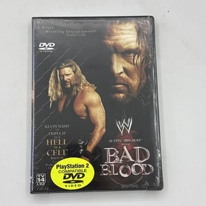 WWE Bad Blood Hell in a Cell 2003 Triple H Kevin Nash Pro Wrestling New Sealed - Foto 1 di 2