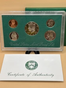 Juego de prueba revestido 1996-S EE. UU. Como nuevo embalaje original del gobierno certificado de autenticidad OGP - Imagen 1 de 3