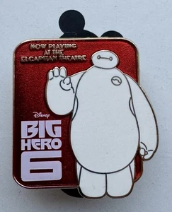 Disney DSF DSSH Big Hero 6 Baymax Now Playing At El Capitan Theatre LE 1500 Pin - Bild 1 von 6