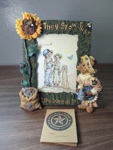 Boyds Bears RAHMEN 27450 Liddy Pearl WIE WÄCHST DEIN GARTEN 1998 T.B.C - Bild 1 von 12