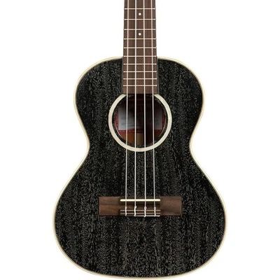 Kala KA-SDH-T All Solid Salt & Pepper Doghair Mahogany Tenor Ukulele - Image 1 of 3