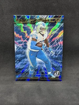 D'Andre Swift #PF1 2021 Donruss Power Formulas Detroit Lions - Image 1 of 2