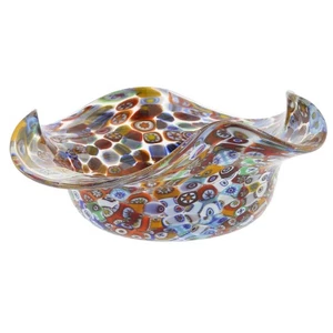 Cuenco de cristal de Murano GlassOfVenice Millefiori Fazzoletto - Imagen 1 de 6