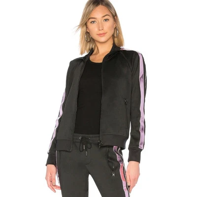 Pam & Gela Metallic Stripe Track Jacket - Image 1 of 4