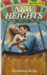New Heights by Kathleen Wells Precious Gem Romance Zebra Book - Imagen 1 de 2