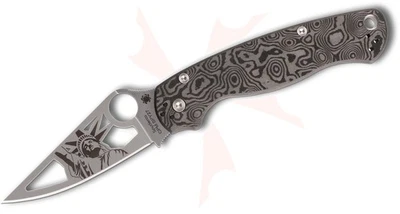 Faca Spyderco Paramilitary 2 trava de compressão FC Black Dunes (3,4" SPY27) - Imagem 1 de 4