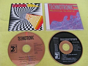 Technotronic Featuring Ya Kid K Rockin' Over The Beat & Megamix 2 CD Singles - Picture 1 of 1