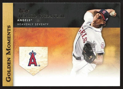 2012 Topps #GM-17 Jered Weaver Golden Moments (Series 1) - Image 1 of 2