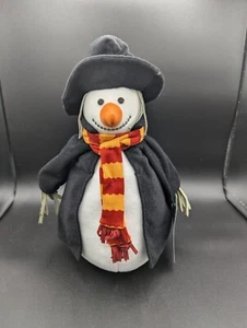 Universal Studios World of Harry Potter Hogsmeade Snowman 14" Plush NWT - Picture 1 of 7
