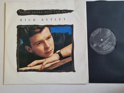 Rick Astley - Never Gonna Give You Up 12'' Vinyl Maxi UK - Photo 1/4