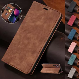 Für Samsung Galaxy S23 Ultra S22 S21 A54 A53 Handy Hülle Leder Magnet Flip Cover - Bild 1 von 109